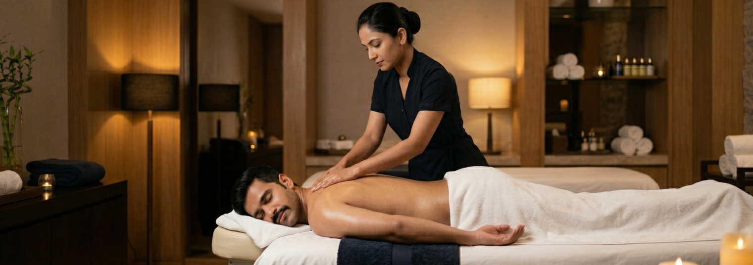 Madhapur Female-to-Male Deep Tissue Massage